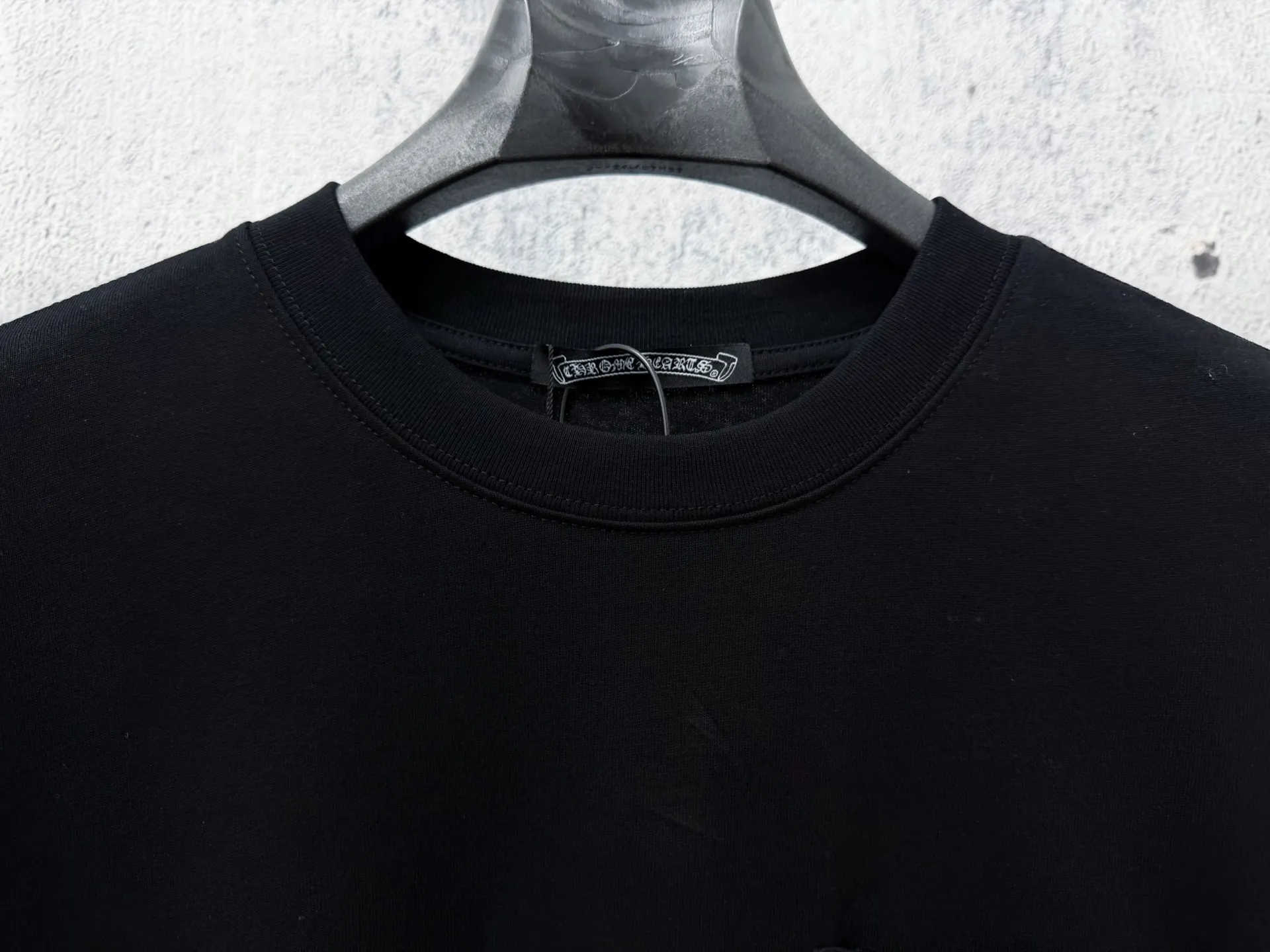 ￼ 【Chrome Hearts】 25ss T Same Style T Versatile : Black White Size：S-XL